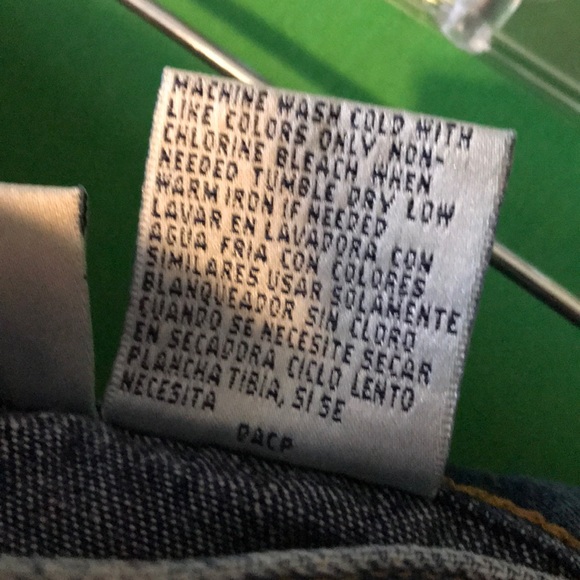 BILL BLASS 8P JEAN SKIRT - Picture 6 of 6